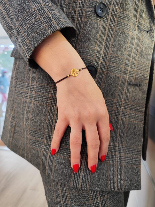 P13 Pulseira de Cordão Ajustável