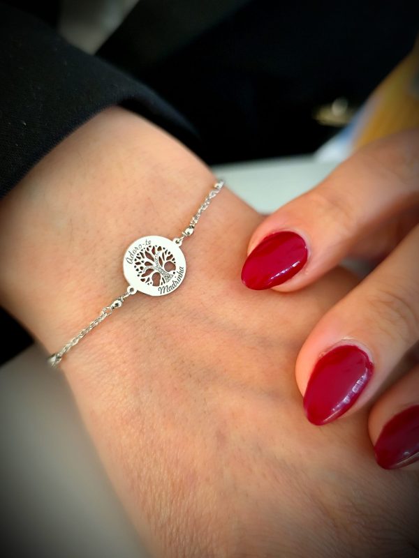 Pulseira amuleto 'Adoro-te Madrinha'