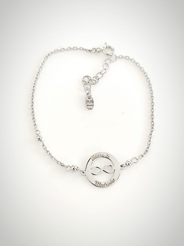 Pulseira amuleto 'Adoro-te Madrinha'