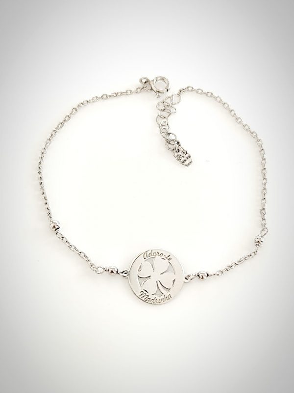 Pulseira amuleto 'Adoro-te Madrinha'