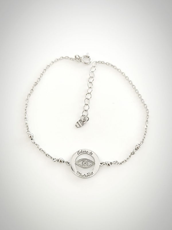 Pulseira amuleto 'Adoro-te Madrinha'