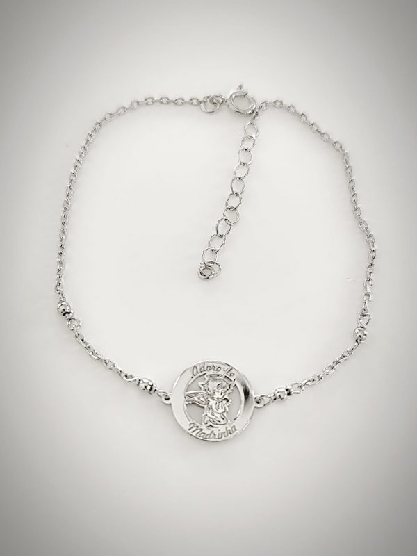 Pulseira amuleto 'Adoro-te Madrinha'
