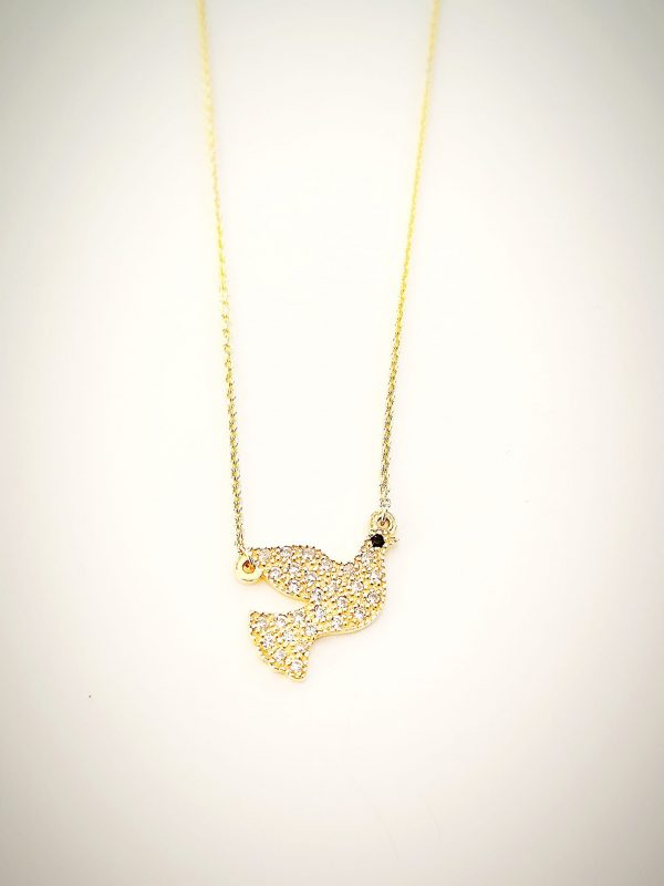 Imagem WhatsApp 2025-03-30 às 17.31.55_81d36b65 Colar Pomba 'Adoro-te Madrinha'