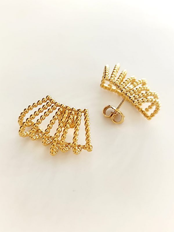 b5 Brincos HavvaH Efeito Leque