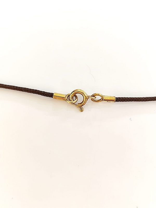 Fio de Cordão Com Pendente Letra