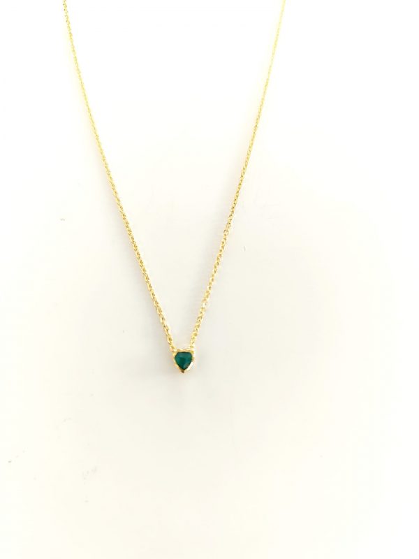 Colar Mocho Com Pendente Coração