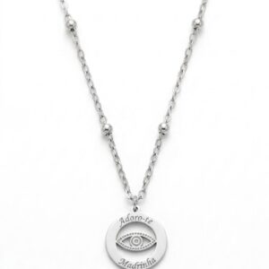 Colar 'Adoro-te Madrinha' - Olho