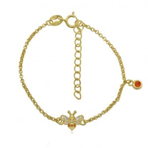1 Pulseira Abelha Lollipop