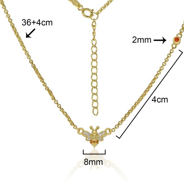 6 Colar Abelha Lollipop