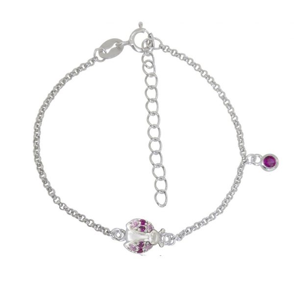 Pulseira Joaninha Lollipop