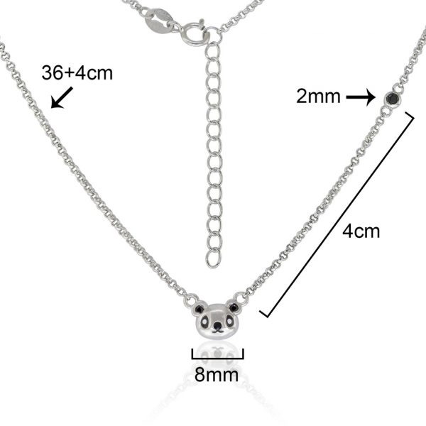 Colar Panda Lollipop