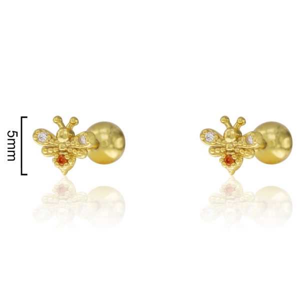 Brincos Abelha Lollipop