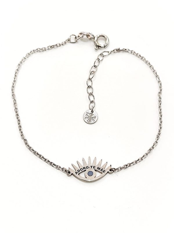 Pulseira Olho 'Adoro-te Mãe'