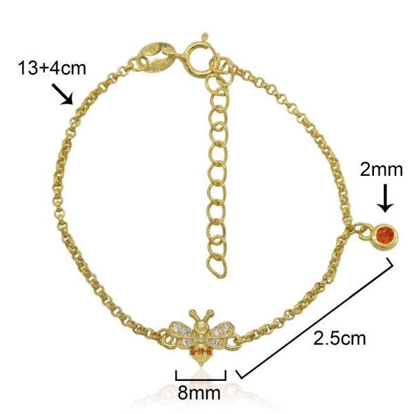 Pulseira Abelha Lollipop