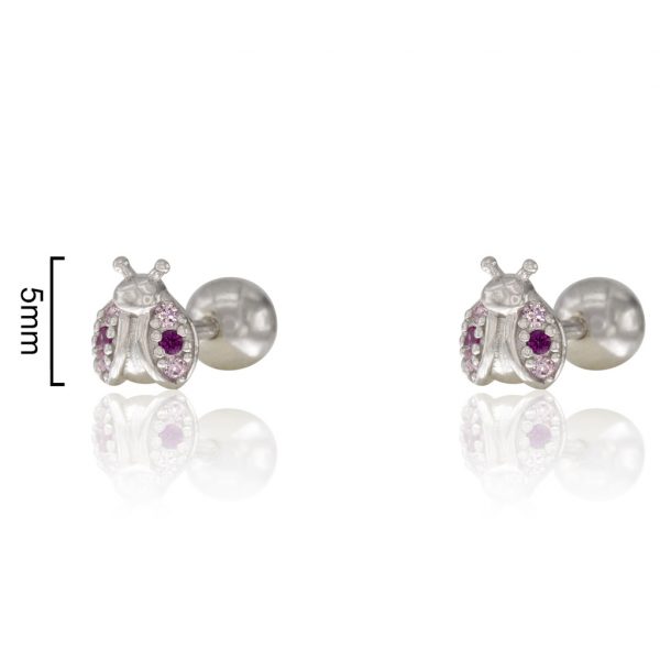 Brincos Joaninha Lollipop