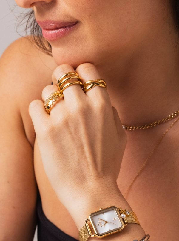 Relógio One  Charm Fusion Gold