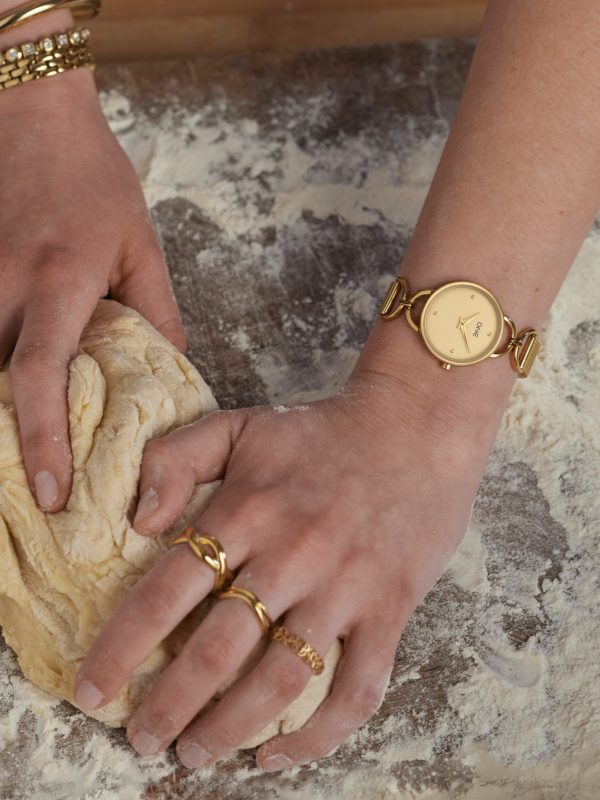 Relógio One Siena Gold