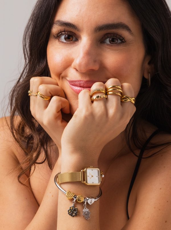 Relógio One  Charm Fusion Gold