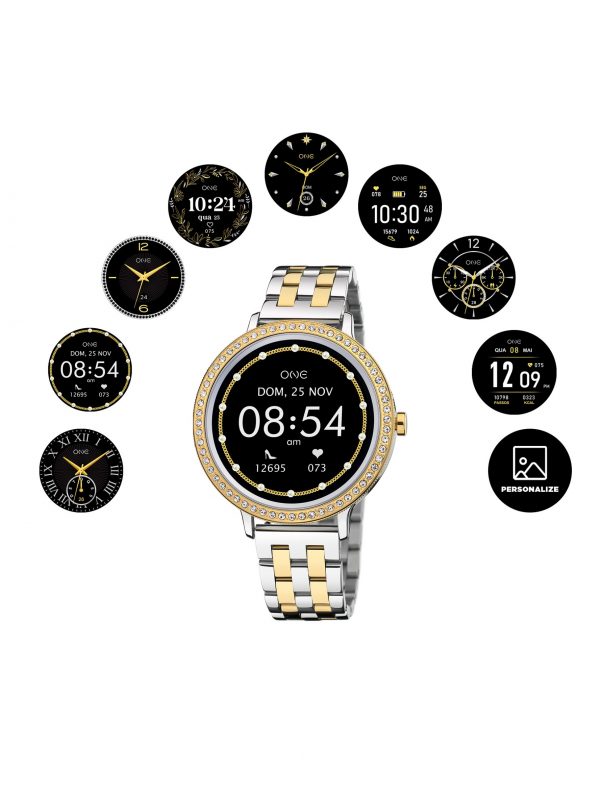 Smartwatch One GlamCall Bicolor