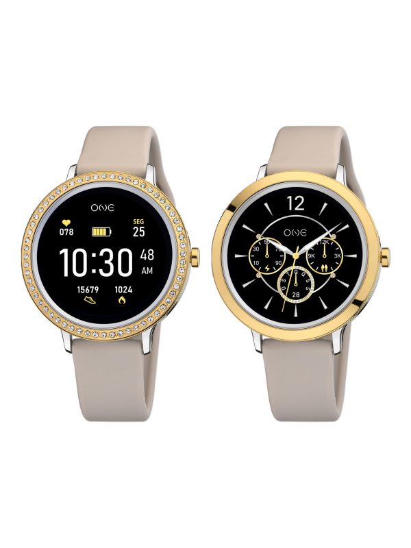 Smartwatch One GlamCall Bicolor