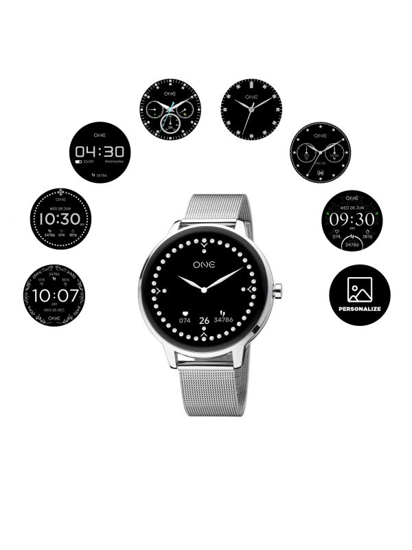 Smartwatch One Queencall Silver