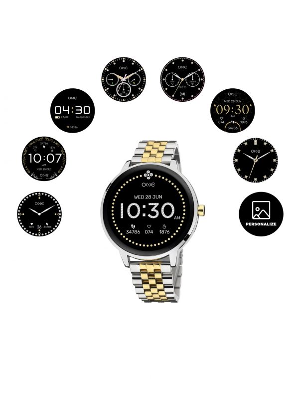 1732296740_bcb3b7647b777ee187253678c3e063a0 Smartwatch One Queencall Bicolor