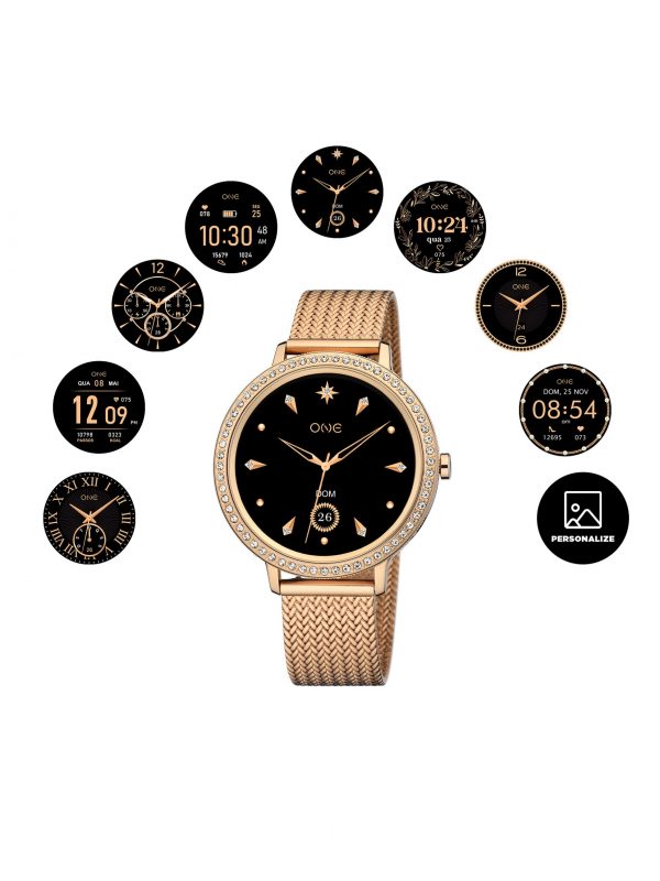 Smartwatch One GlamCall Rosegold