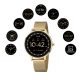 Smartwatch One QueenCall Gold Mesh