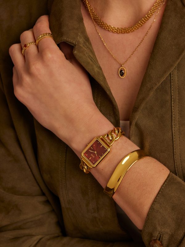 Relógio One Dare Green/Bordeaux