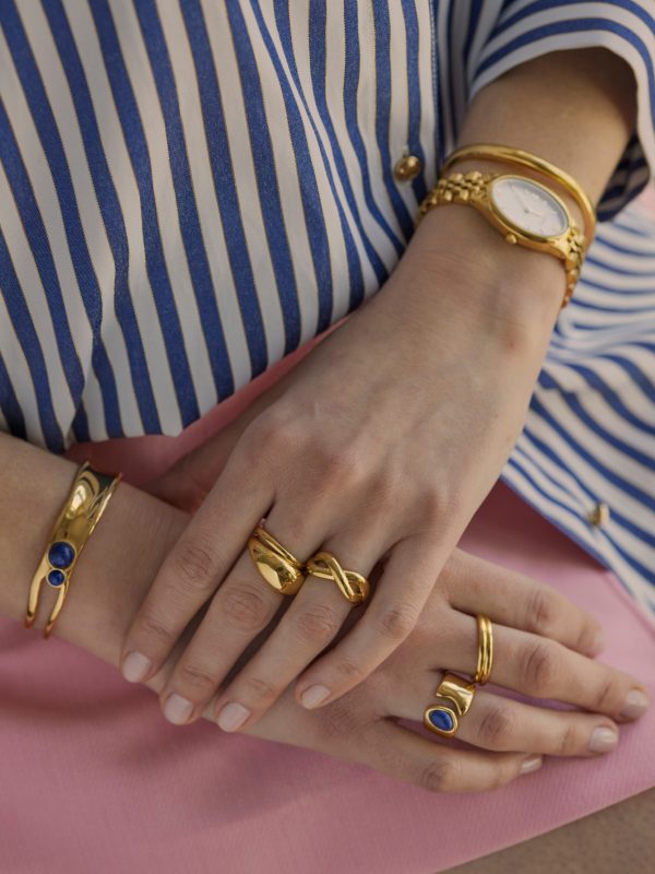 Anel One Element Blue