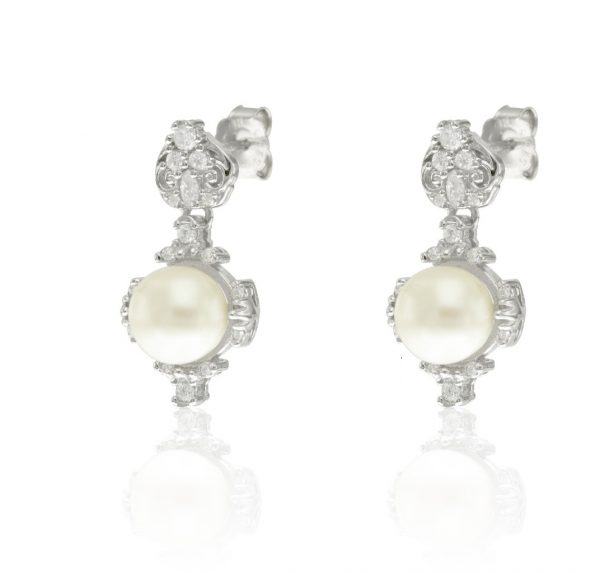 Brincos Wedding pérola