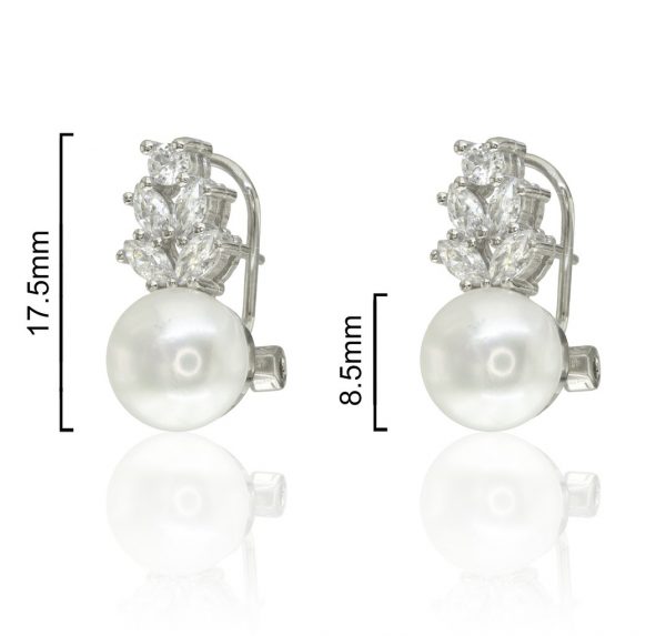 Brincos Wedding Elegance pérola