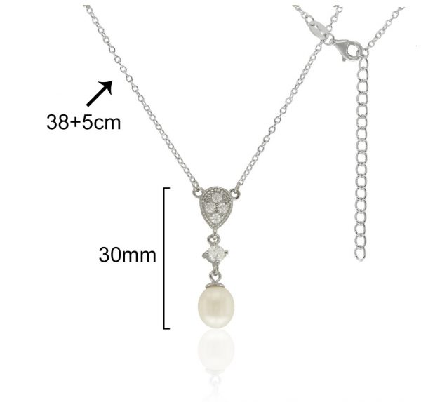 Colar Wedding Selene Pérola