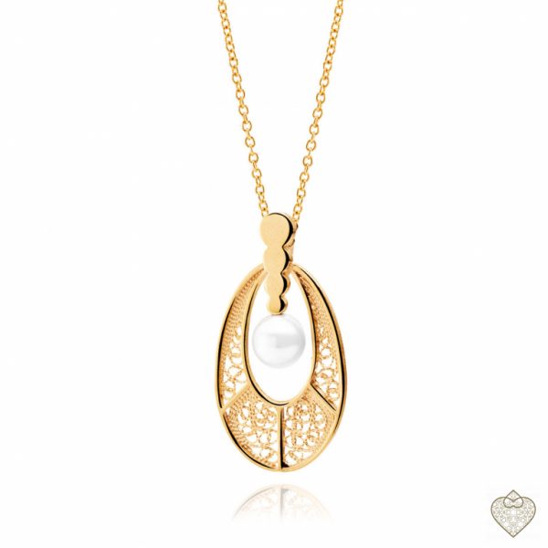 2821fed72be90a829891782a82def576 Colar Filigrana Saudade com pérola