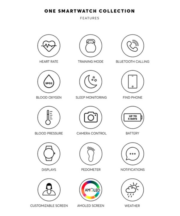 Smartwatch One Mini Bicolor