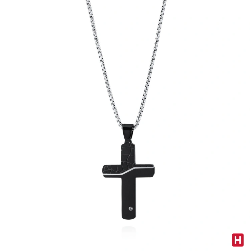 Colar Hassu Dark - Cruz