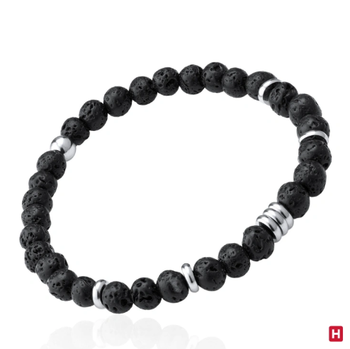 Pulseira Hassu Stone Vulcânica