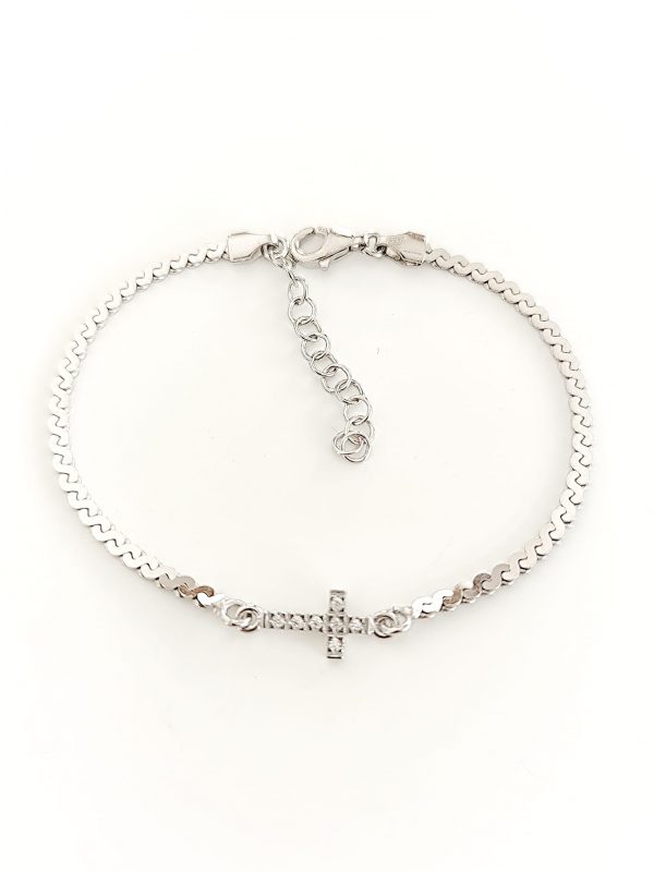 Imagem WhatsApp 2025-05-30 às 10.04.30_6c46e3ff Pulseira prata Cruz