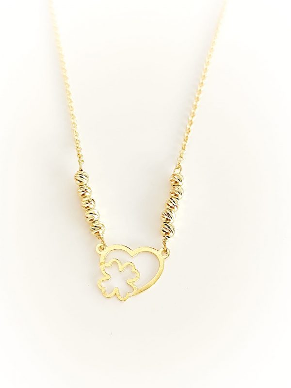 Imagem WhatsApp 2025-05-30 às 10.04.44_7e80f21f Colar simbologia coração e trevo