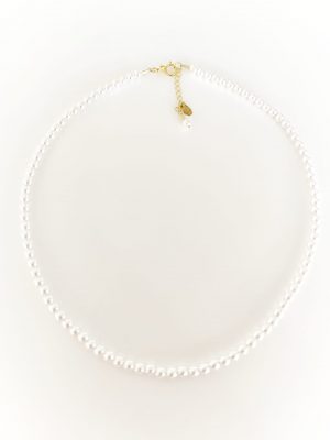 Colar de pérolas 4mm