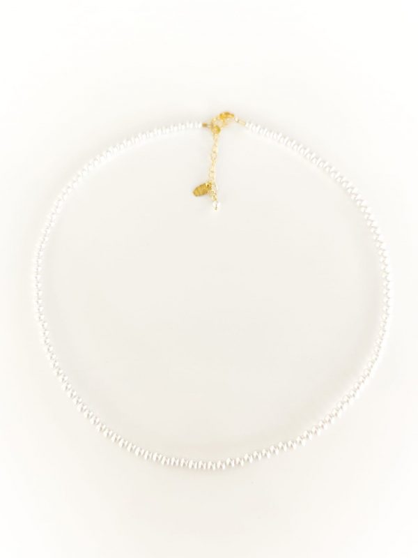 Colar de pérolas 3mm
