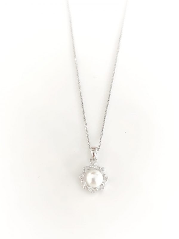 Imagem WhatsApp 2025-05-30 às 10.32.25_a4beccf0 Colar pérola com pedras em circulo