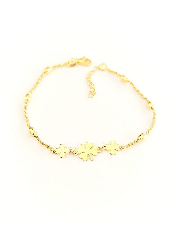 Imagem WhatsApp 2025-05-30 às 15.50.13_b70b0ce0 Pulseira prata Trevo