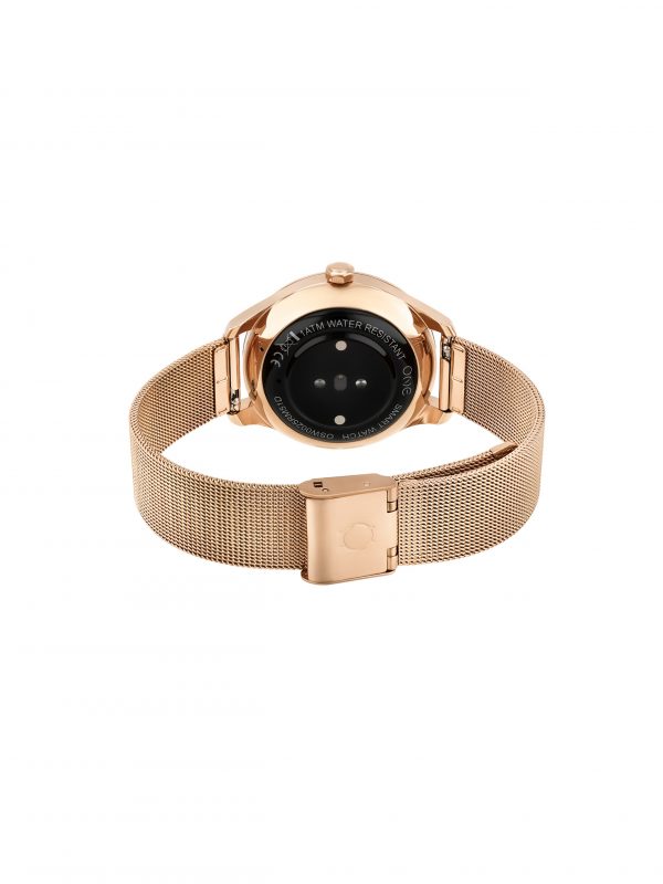police-batman-2025-peagb0034705-pulseira-de-homem-com-cristais-pretos-preta Smartwatch One Mini Rosegold