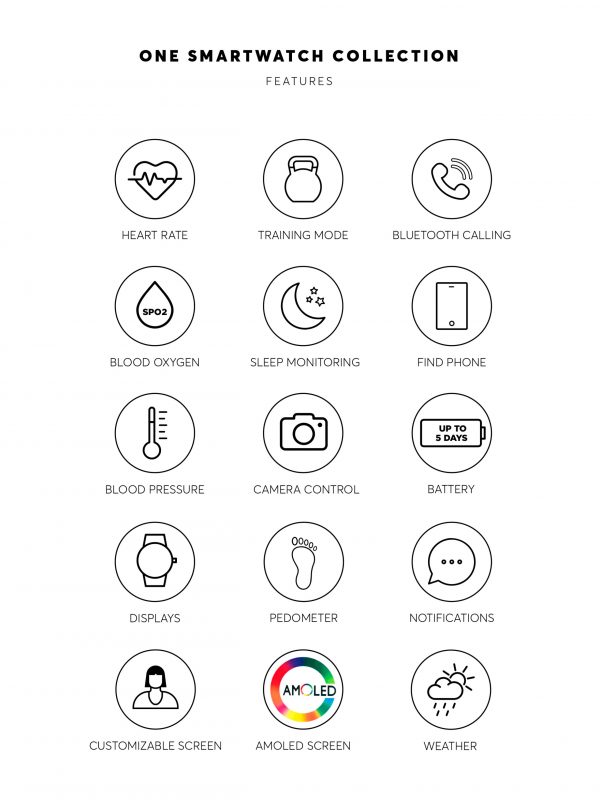 Smartwatch One Mini Bicolor