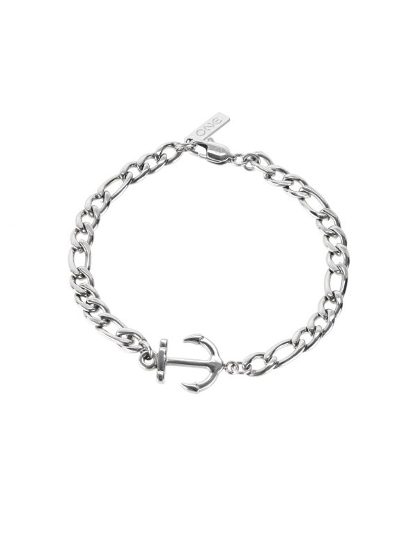 Pulseira One Men Anchor Steel