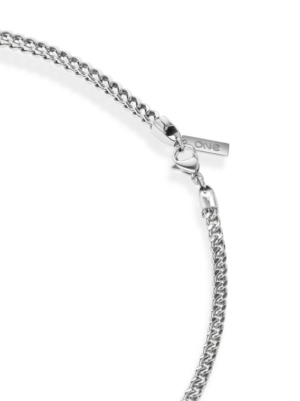 Colar 2 em 1 One Men Oceanic Steel