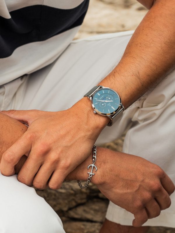Pulseira One Men Anchor Steel