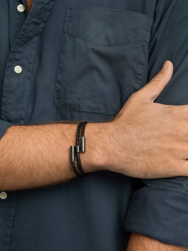 Pulseira One Men Ruged Black