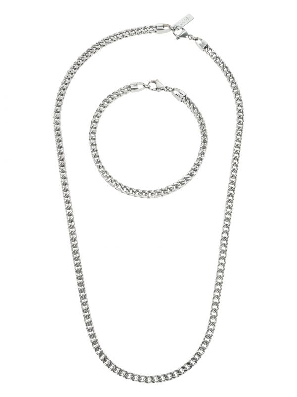 Colar 2 em 1 One Men Oceanic Steel